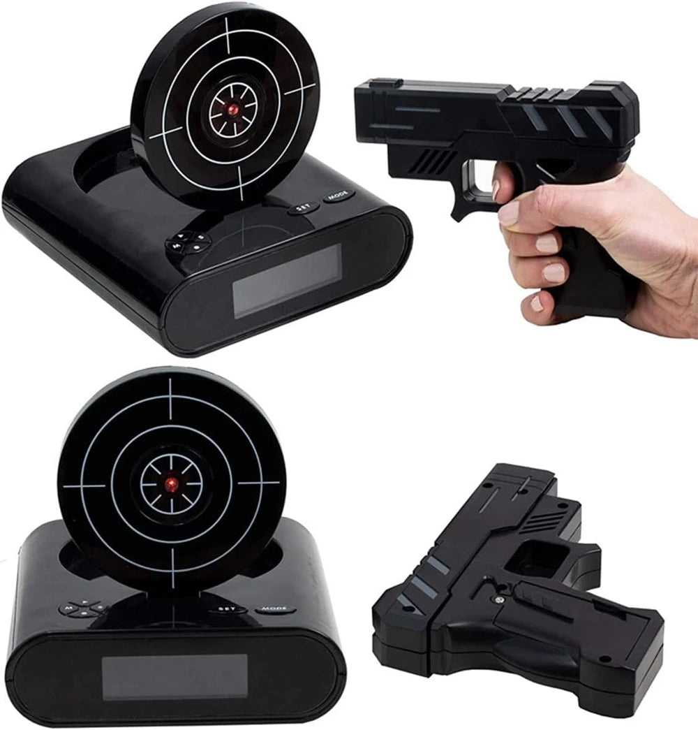 Gun Alarm Clock