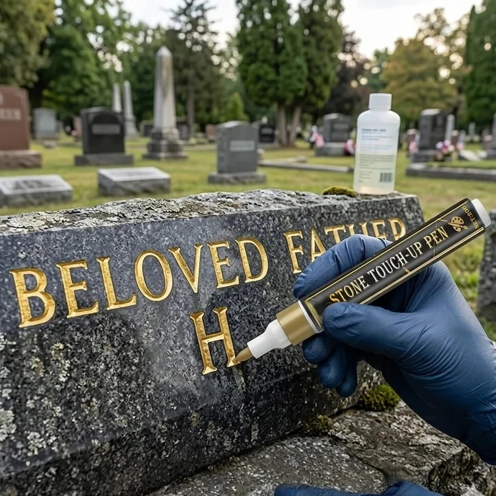 Golden Tombstone Marker Pen