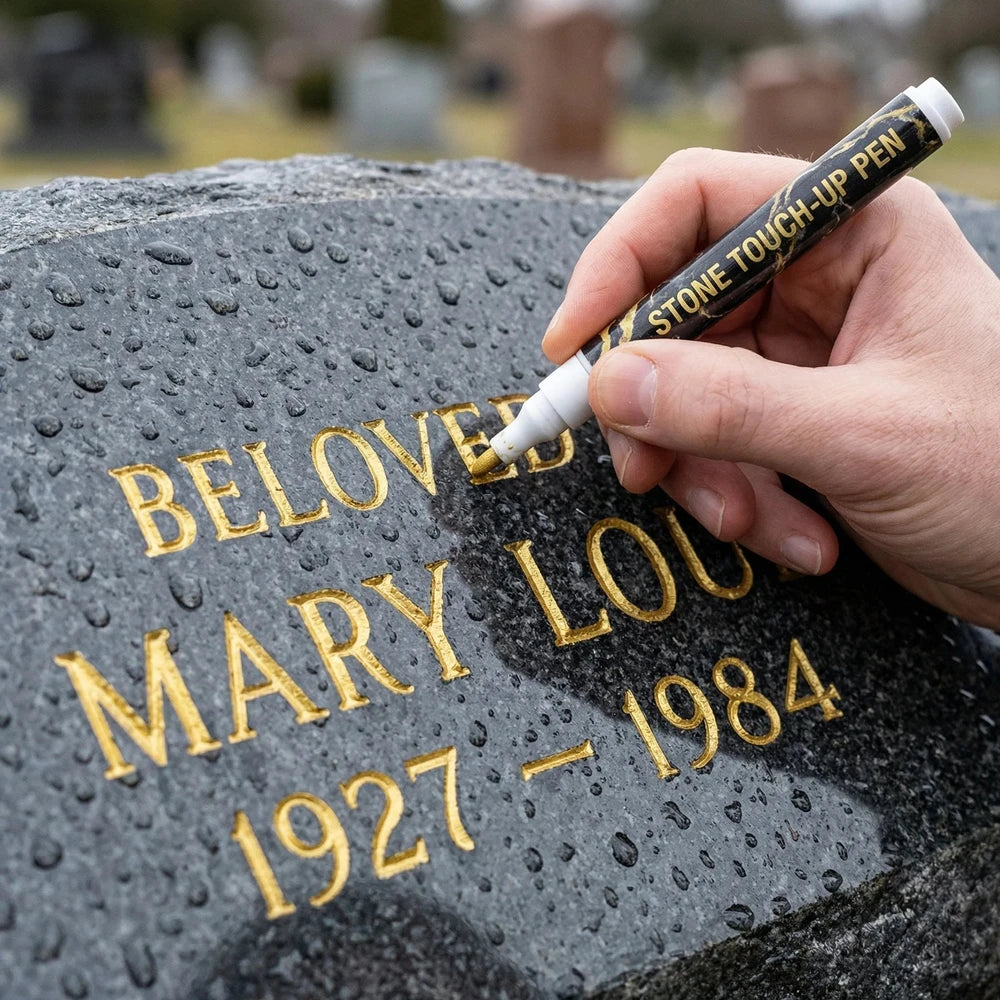 Golden Tombstone Marker Pen
