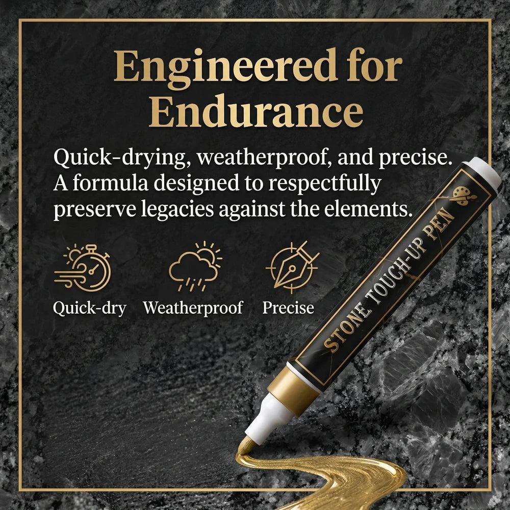 Golden Tombstone Marker Pen