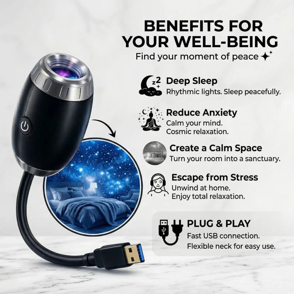 StellarGlow Galaxy Projector