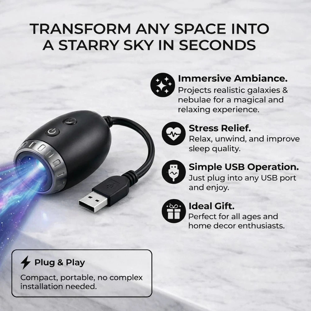 StellarGlow Galaxy Projector