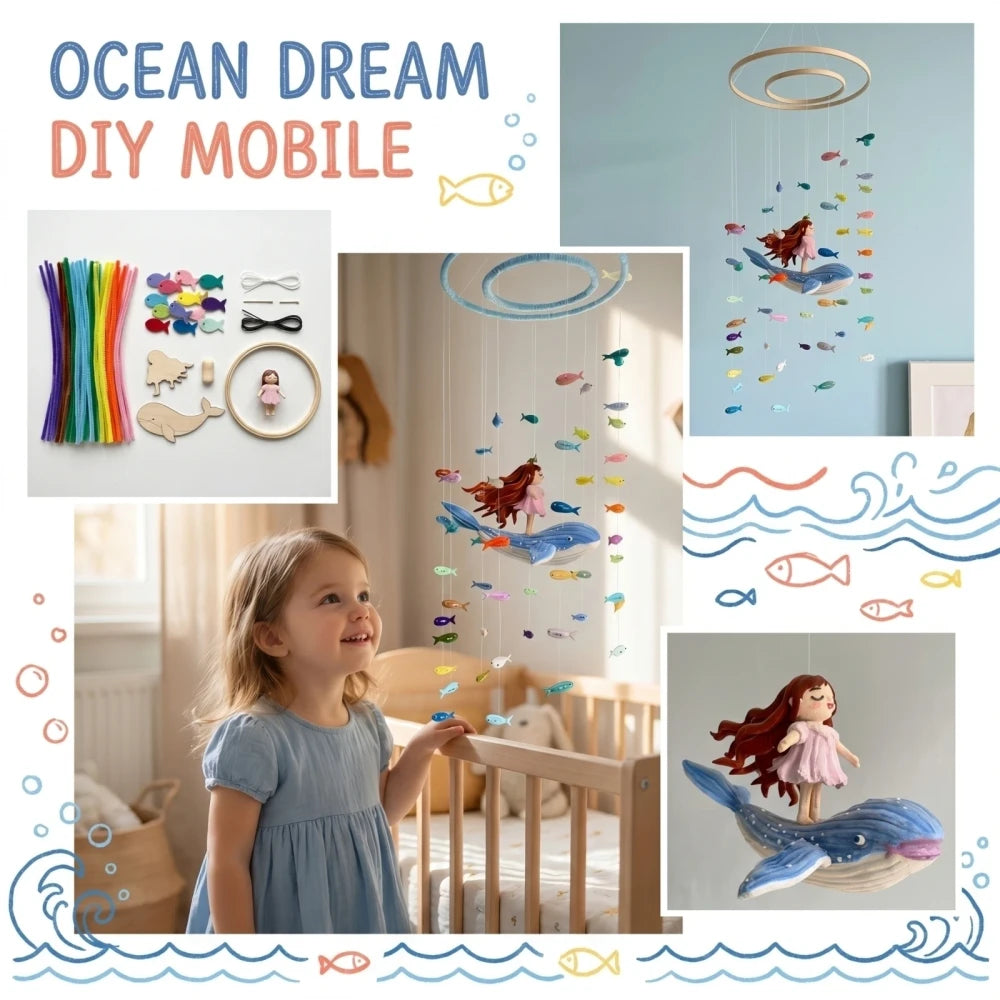 Ocean Fish Wind Chime DIY Kit