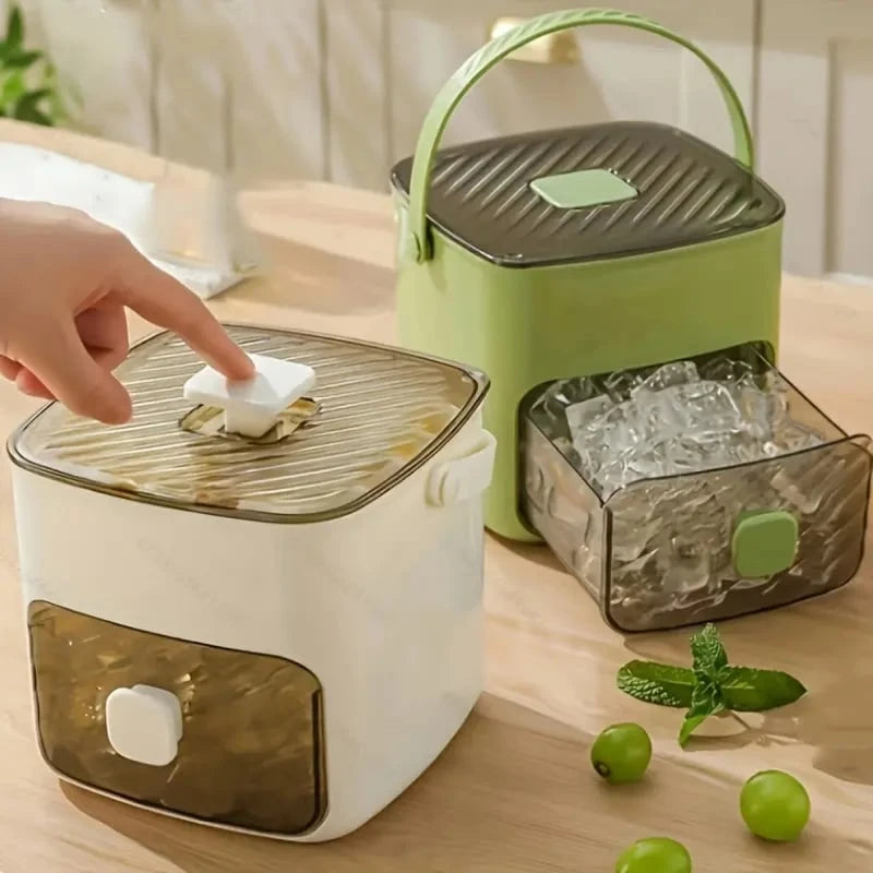 64 cube Double Layer Ice Cube Maker