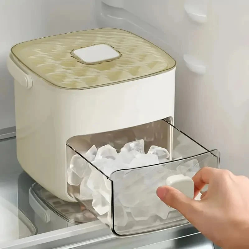 64 cube Double Layer Ice Cube Maker