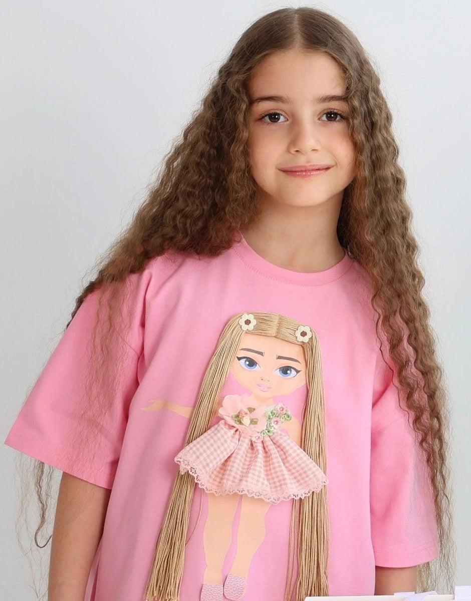 Interactive Doll Makeover Tee