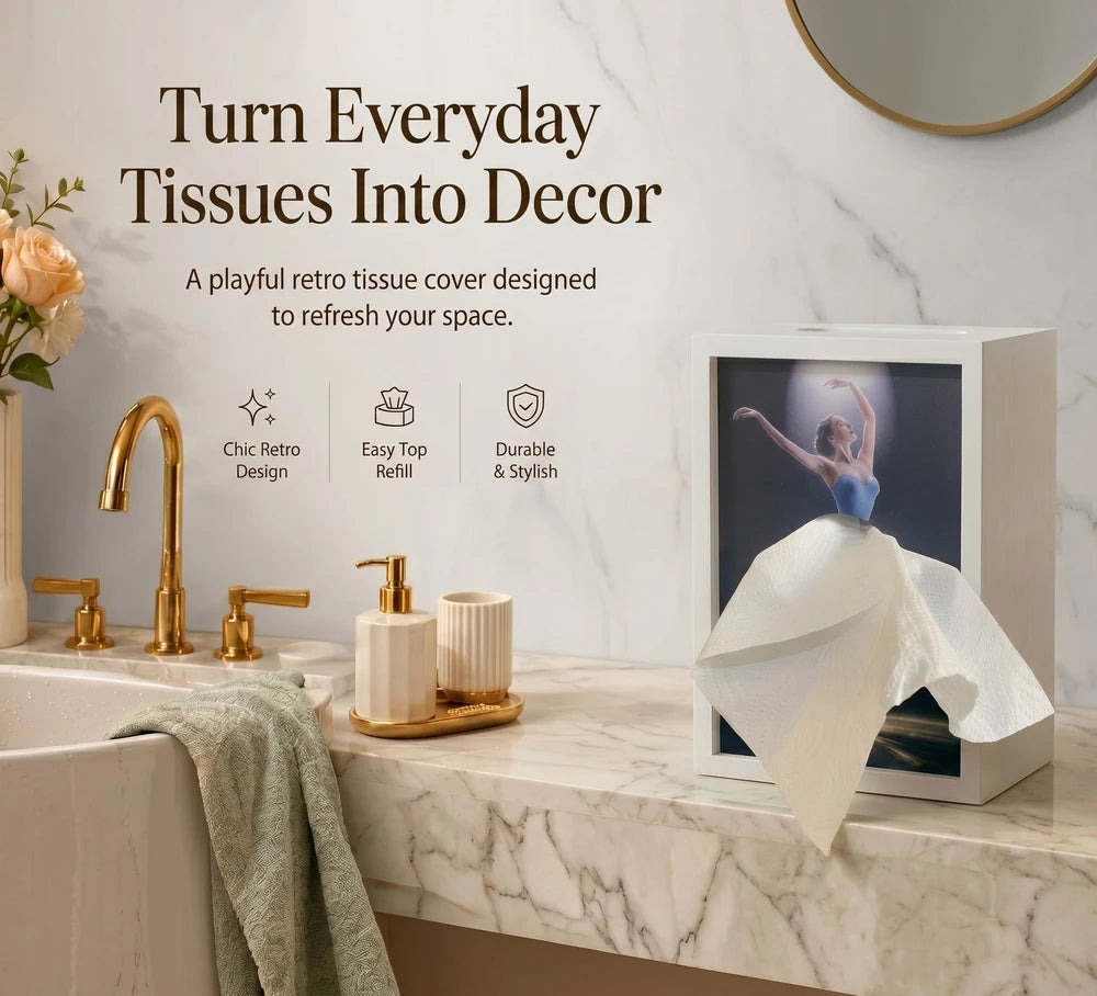 Balleté Decorative Tissue Holder