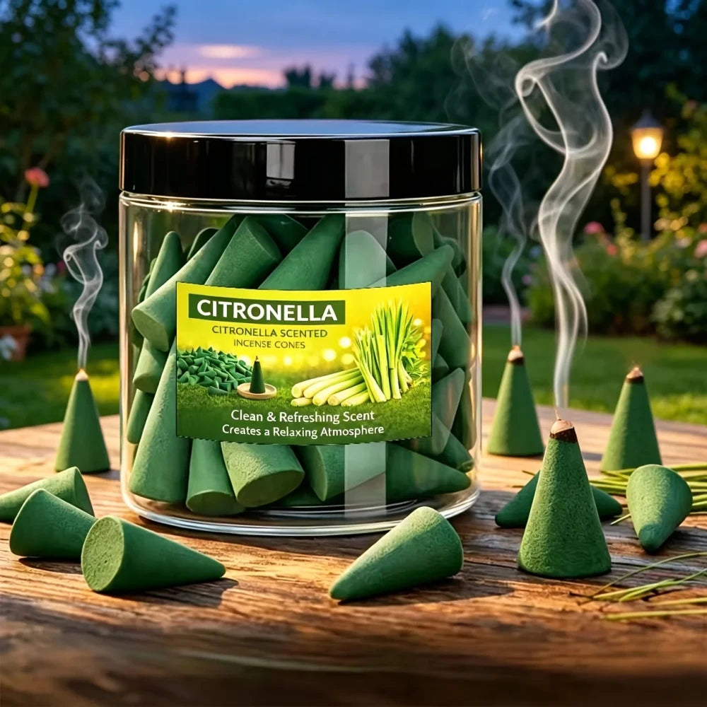 Lemongrass Scented Incense Cone