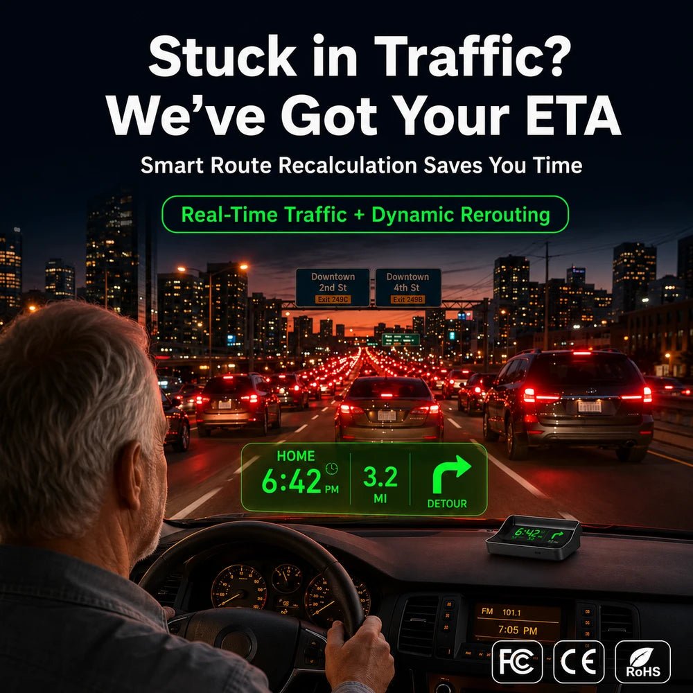 Digital Speedometer Head-Up Display