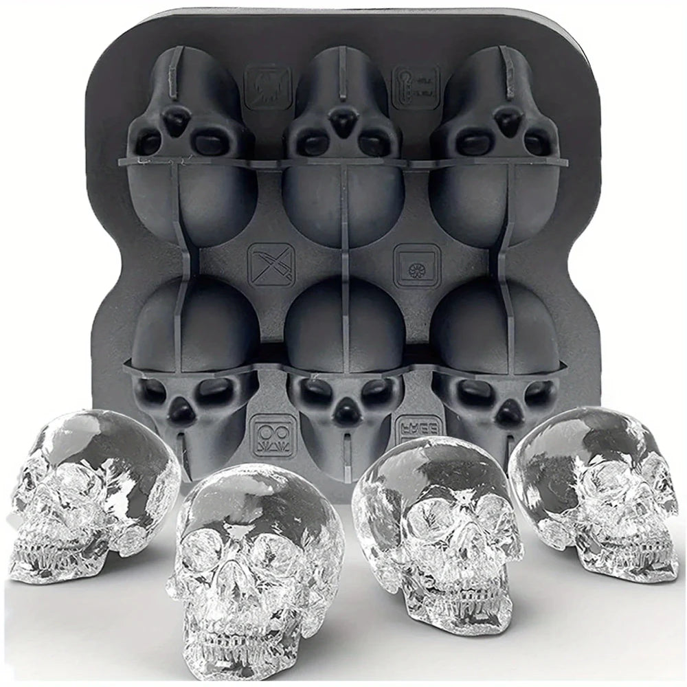 Silicone Skull Ice Mold