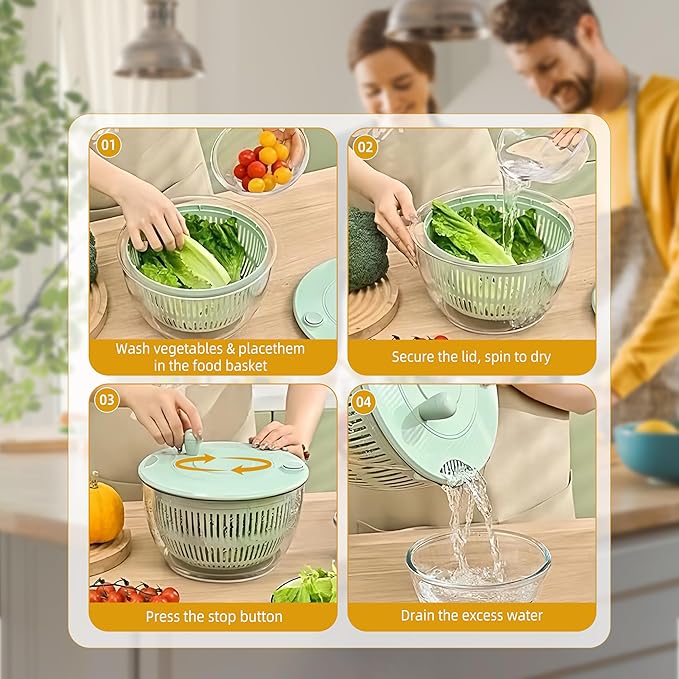 Fresh Clean Salads In Seconds
