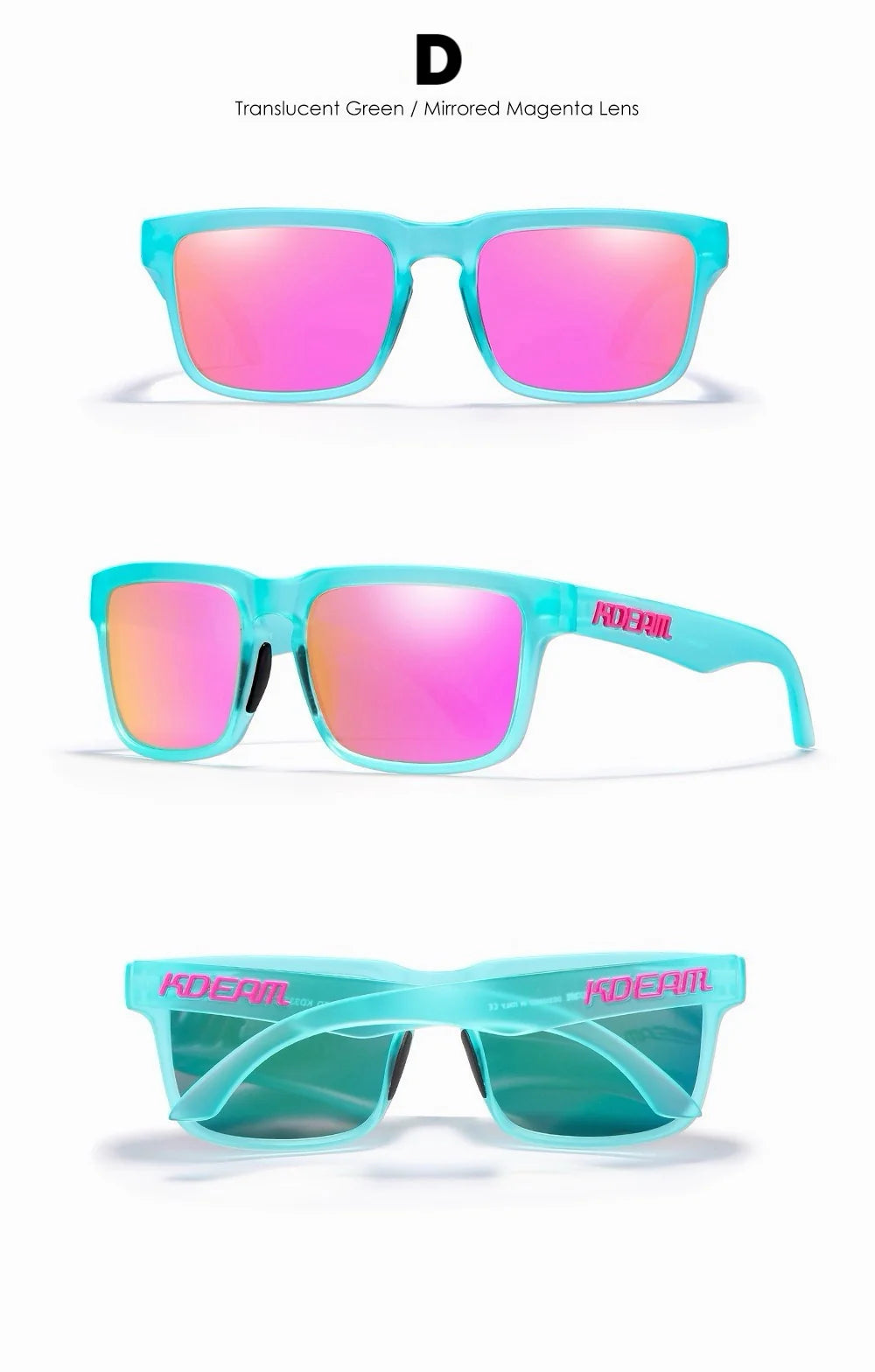 Glare Outdoor Sunglasses with UV400 Protection