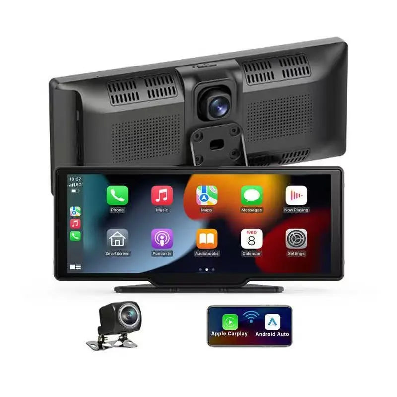 Drive Smarter With Wireless CarPlay & Android Auto with camera
